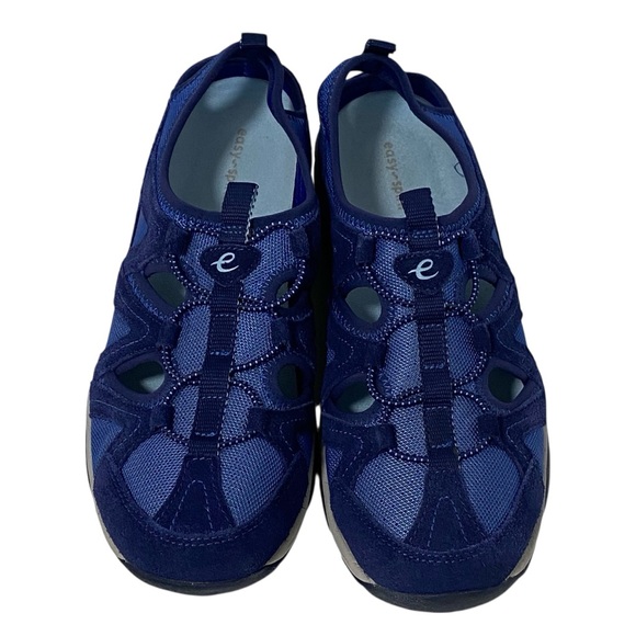 Easy Spirit Earthen Mesh Suede Blue Slip-On Walking Shoe - Brand New - Size 11 - Picture 10 of 14
